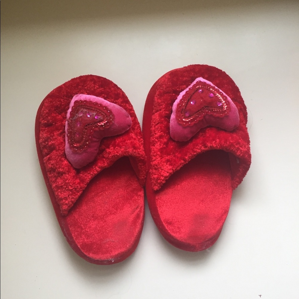 Red Heart Slippers